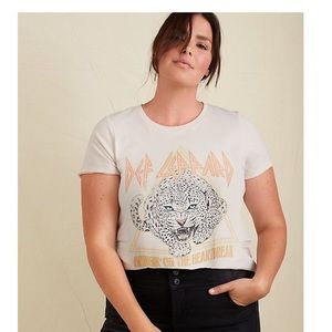 Torrid Def Leppard tshirt